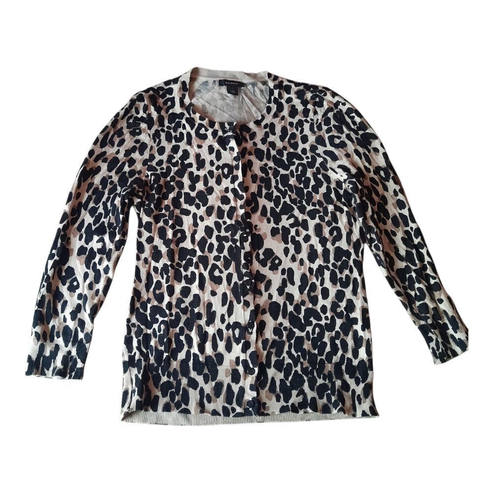Halogen Animal Print Knit Top